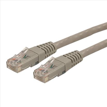 StarTech.com C6PATCH20GR networking cable Gray 240.2" (6.1 m) Cat6 U/UTP (UTP)1