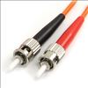 StarTech.com 1m Multimode Duplex ST-ST fiber optic cable 39.4" (1 m) Orange2