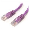 StarTech.com 6 ft Purple Molded Category 5e (350 MHz) UTP Patch Cable networking cable 72" (1.83 m)1