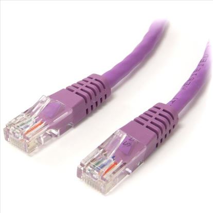 StarTech.com 6 ft Purple Molded Category 5e (350 MHz) UTP Patch Cable networking cable 72" (1.83 m)1