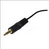 StarTech.com 12ft 3.5mm audio cable 145.7" (3.7 m) Black2
