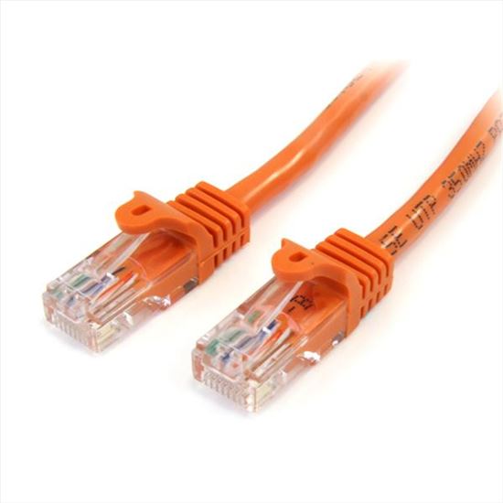 StarTech.com 3 ft Orange Snagless Category 5e (350 MHz) UTP Patch Cable networking cable 35.8" (0.91 m)1