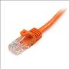 StarTech.com 3 ft Orange Snagless Category 5e (350 MHz) UTP Patch Cable networking cable 35.8" (0.91 m)2