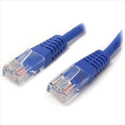 StarTech.com 12 ft Blue Molded Category 5e (350 MHz) UTP Patch Cable networking cable 144.1" (3.66 m)1