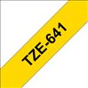 Brother TZE641 label-making tape Black on yellow TZe3
