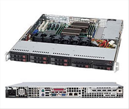 Supermicro CSE-113TQ-563CB computer case Rack Black 560 W1