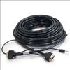 C2G 15ft Plenum-Rated HD15 SXGA + 3.5mm M/M Monitor Cable with Rounded Low Profile Connectors 179.9" (4.57 m) VGA (D-Sub) + 3.5mm Black2