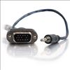 C2G 15ft Plenum-Rated HD15 SXGA + 3.5mm M/M Monitor Cable with Rounded Low Profile Connectors 179.9" (4.57 m) VGA (D-Sub) + 3.5mm Black3