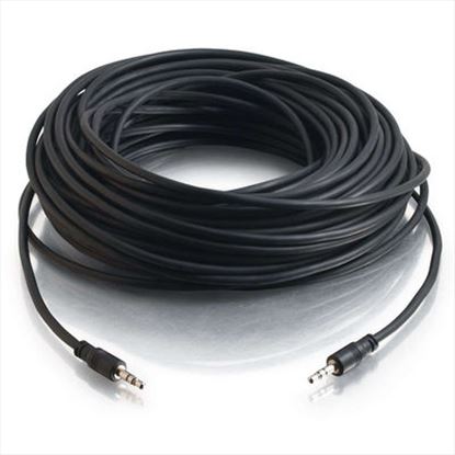 C2G 40110 audio cable 900" (22.9 m) 3.5mm Black1