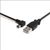 StarTech.com USB2HABM6LA USB cable 70.9" (1.8 m) USB 2.0 USB A Mini-USB B Black1