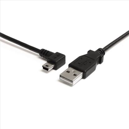 StarTech.com USB2HABM6LA USB cable 70.9" (1.8 m) USB 2.0 USB A Mini-USB B Black1