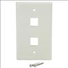StarTech.com PLATE2WH wall plate/switch cover White3