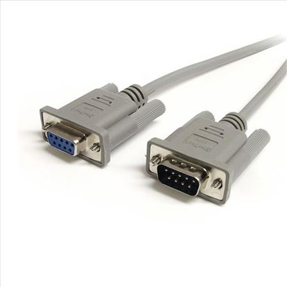 StarTech.com 25 ft. 9-pin Straight Through Cable (M/F) KVM cable Gray 300" (7.62 m)1