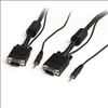 StarTech.com MXTHQMM30A video cable adapter 358.3" (9.1 m) VGA (D-Sub) + 3.5mm Black1