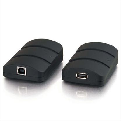 C2G 53880 cable gender changer USB B, RJ45 USB A, RJ45 Black1