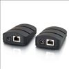 C2G 53880 cable gender changer USB B, RJ45 USB A, RJ45 Black2
