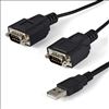 StarTech.com ICUSB2322F serial cable Black 82.7" (2.1 m) USB 2.0 A 2 x DB-91