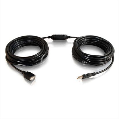 C2G 38999 USB cable 472.4" (12 m) USB 2.0 USB A Black1