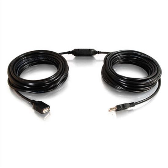 C2G 38999 USB cable 472.4" (12 m) USB 2.0 USB A Black1