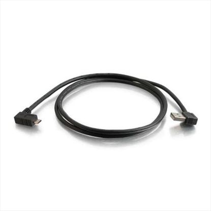C2G 28115 USB cable 118.1" (3 m) USB 2.0 USB A Micro-USB B Black1