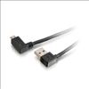 C2G USB 2.0, 1m USB cable 39.4" (1 m) USB A Micro-USB B Black2