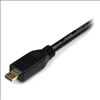 StarTech.com HDMIADMM6 HDMI cable 70.9" (1.8 m) HDMI Type A (Standard) HDMI Type D (Micro) Black4