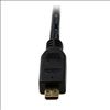 StarTech.com HDMIADMM6 HDMI cable 70.9" (1.8 m) HDMI Type A (Standard) HDMI Type D (Micro) Black5