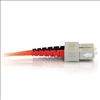 C2G 2m SC/SC TAA Duplex 62.5/125 µm fiber optic cable 78.7" (2 m) Orange4