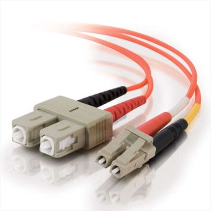 C2G 2m LC/SC fiber optic cable 78.7" (2 m) OFC Orange1