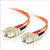 C2G 11070 fiber optic cable 196.9" (5 m) SC Orange1