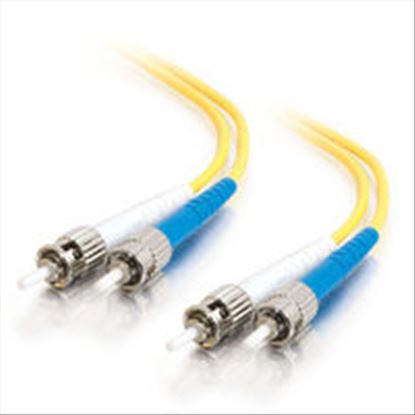C2G 11236 fiber optic cable 39.4" (1 m) ST/BFOC Yellow1
