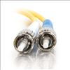 C2G 11236 fiber optic cable 39.4" (1 m) ST/BFOC Yellow3