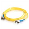 C2G 11240 fiber optic cable 196.9" (5 m) ST/BFOC Yellow2