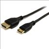StarTech.com HDMIACMM3S HDMI cable 35.8" (0.91 m) HDMI Type A (Standard) HDMI Type C (Mini) Black1