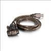 C2G 26887 serial cable Black 59.1" (1.5 m) USB DB91