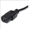 StarTech.com PXT10115 power cable Black 179.9" (4.57 m) NEMA 5-15P C13 coupler2