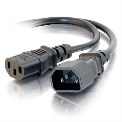 C2G 29966 power cable Black 35.8" (0.91 m) C14 coupler C13 coupler1