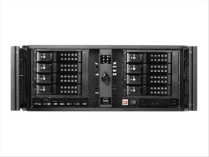 iStarUSA D406-DE8BK computer case Rack Black1