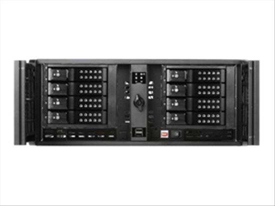 iStarUSA D406-DE8BK computer case Rack Black1