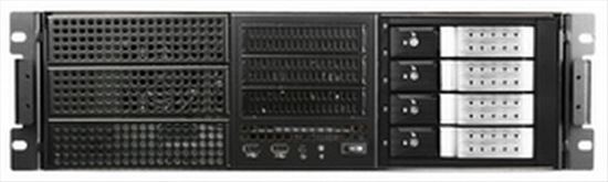 iStarUSA E306L-DE4SL computer case Rack Black, Silver1
