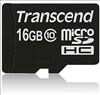 Transcend TS16GUSDC10 memory card 16 GB MicroSDHC NAND Class 101