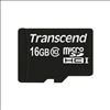 Transcend TS16GUSDC10 memory card 16 GB MicroSDHC NAND Class 102