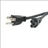 StarTech.com PXT101NB3S3 power cable Black 36.2" (0.92 m) NEMA 5-15P C5 coupler1