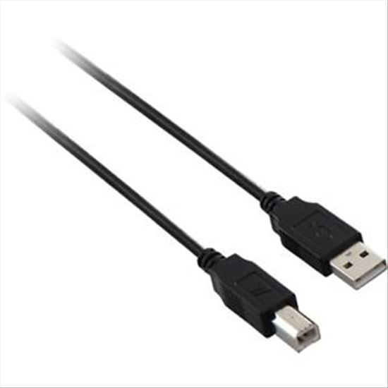 Unirise USB 2.0 A / B 15ft USB cable 177.2" (4.5 m) USB A USB B Black1