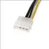 StarTech.com LP4PCIEX8ADP internal power cable 6.02" (0.153 m)4