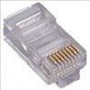 Unirise CAT5e RJ45, 100 Pack wire connector Transparent1