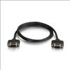C2G 15ft CMG-Rated DB9 serial cable Black 180" (4.57 m)1