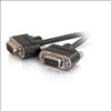 C2G 15ft CMG-Rated DB9 serial cable Black 180" (4.57 m)3
