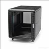 StarTech.com RK1236BKF rack cabinet 12U Freestanding rack Black9