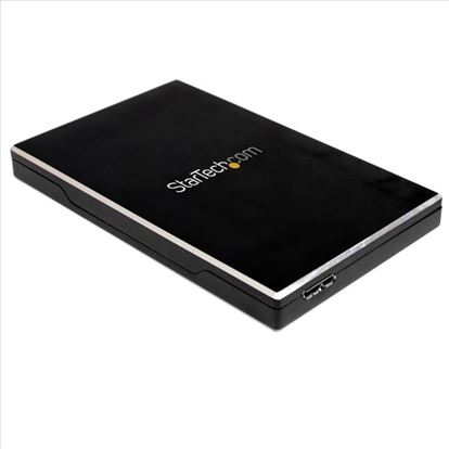 StarTech.com SAT2510BU32 storage drive enclosure HDD/SSD enclosure Black 2.5"1